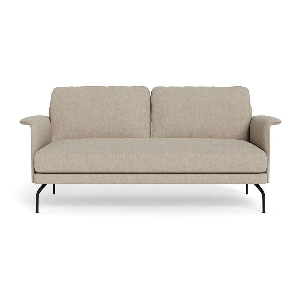 Heal's Iver 2 Seater Sofa Smart Velvet Dusk Black Feet – image 19
