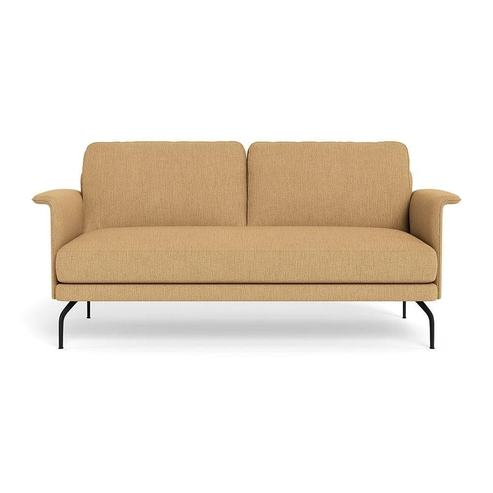 Heal's Iver 2 Seater Sofa Smart Velvet Dusk Black Feet – image 20