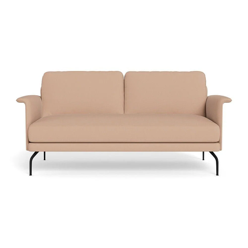 Heal's Iver 2 Seater Sofa Smart Velvet Dusk Black Feet – image 35