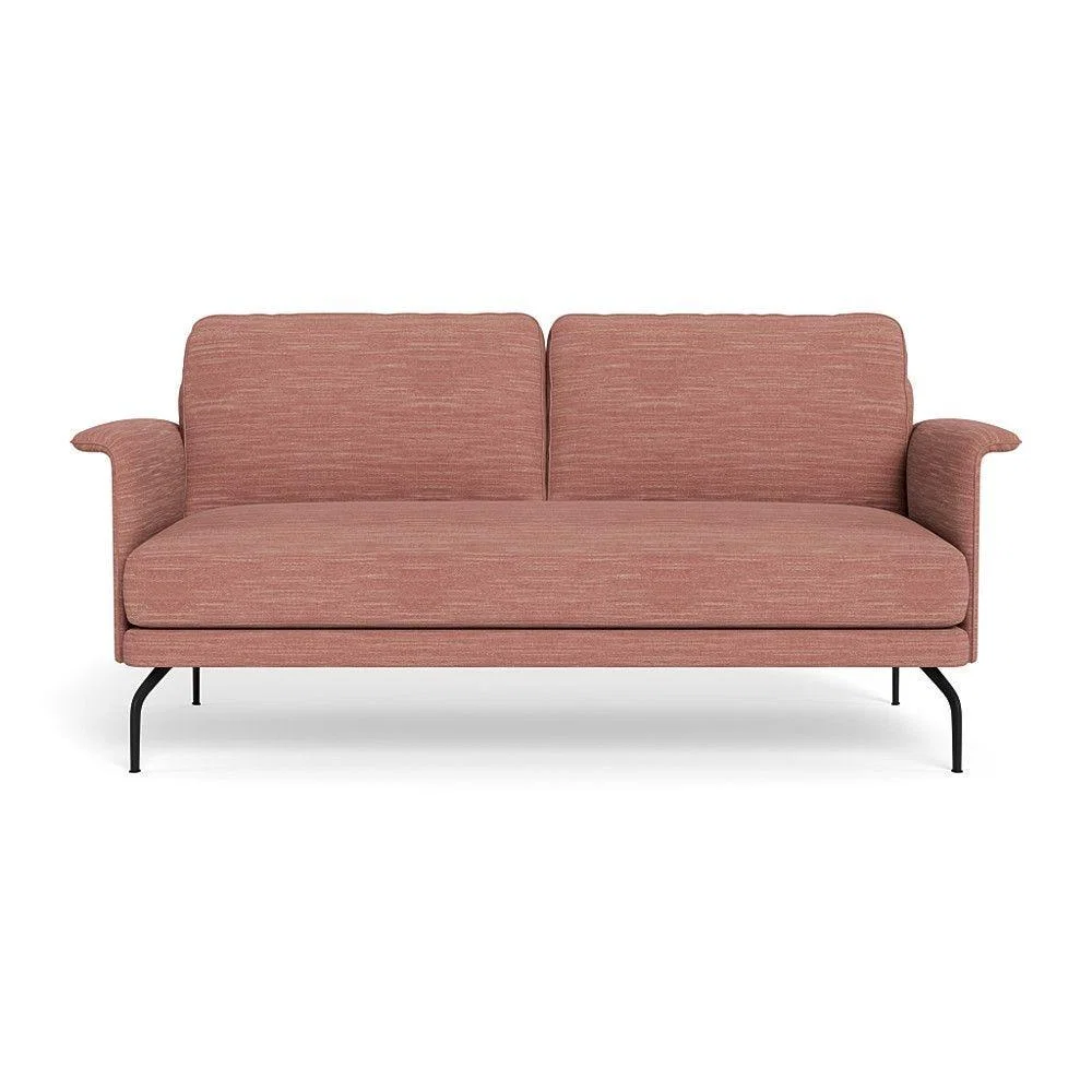 Heal's Iver 2 Seater Sofa Smart Velvet Dusk Black Feet – image 42
