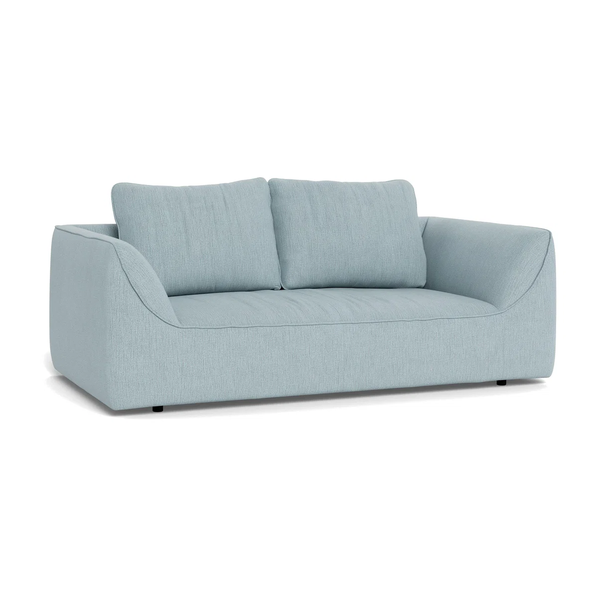 Heal's Morven 2 Seater Sofa Smart Linen Mix Duck Egg – image 1