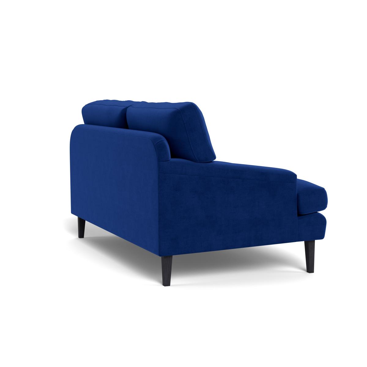 Heal's Stanton 2 Seater Sofa Smart Luxe Velvet Azure Natural Feet – image 5