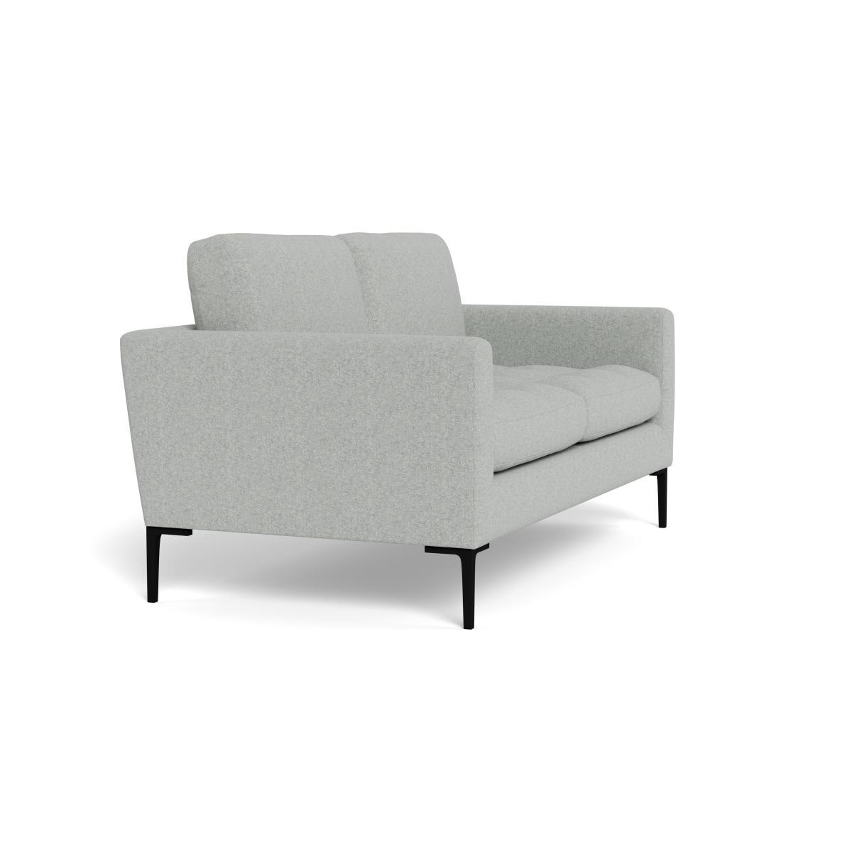 Heal's Eton 2 Seater Sofa Melton Wool Limestone Brass Feet - Heal's UK Furniture – image 2