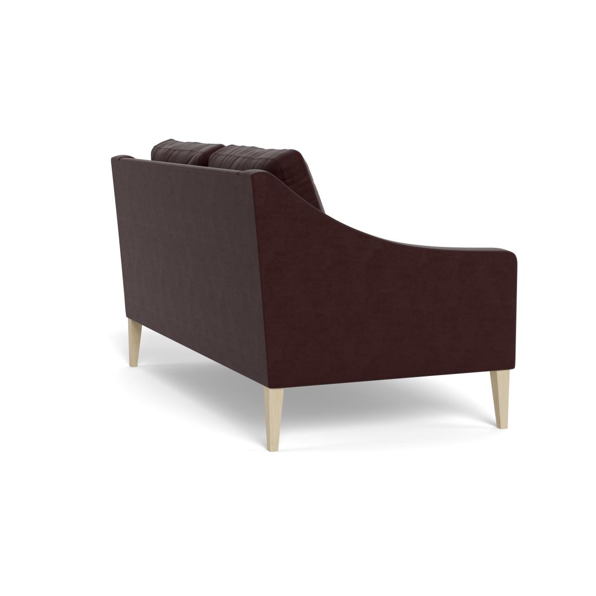 Heal's Richmond 2 Seater Sofa Smart Luxe Velvet Acorn Black Beech Feet – image 5