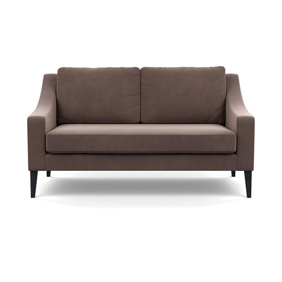 Heal's Richmond 2 Seater Sofa Smart Velvet Mouse Black Feet – image 2