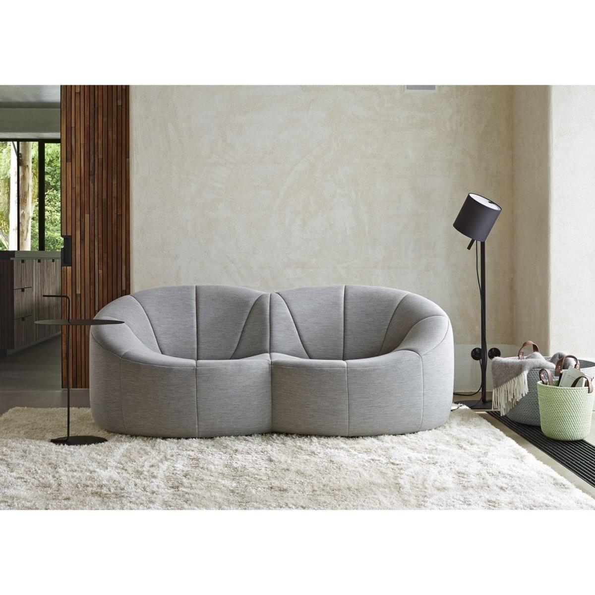 Ligne Roset Pumpkin 2 Seater Settee Indiana Blanc - Heal's UK Furniture – image 5