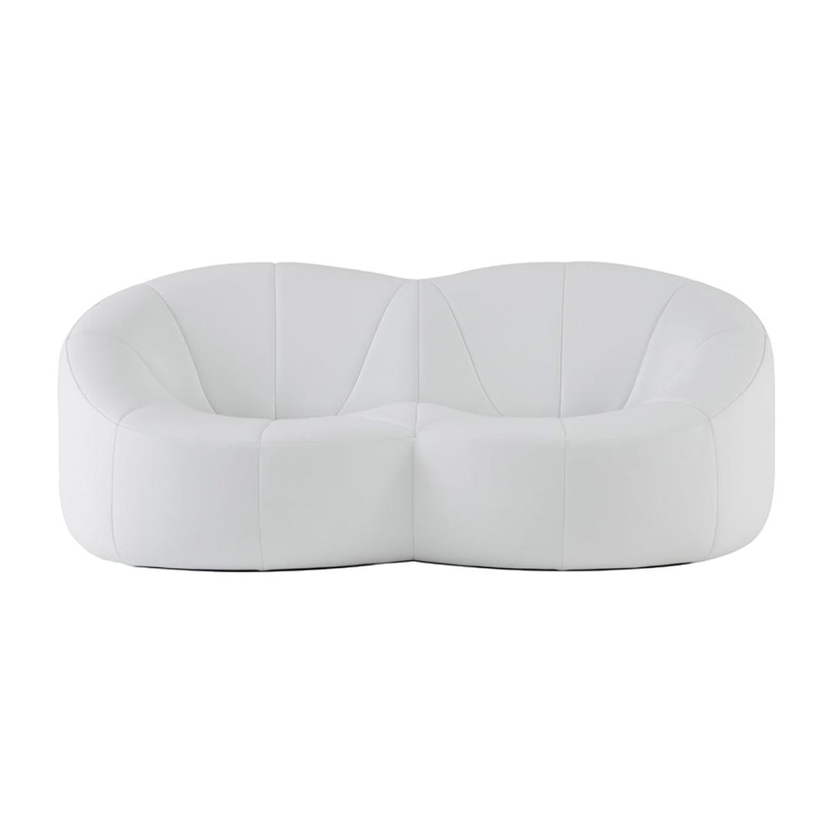 Ligne Roset Pumpkin 2 Seater Settee Indiana Blanc - Heal's UK Furniture – image 1