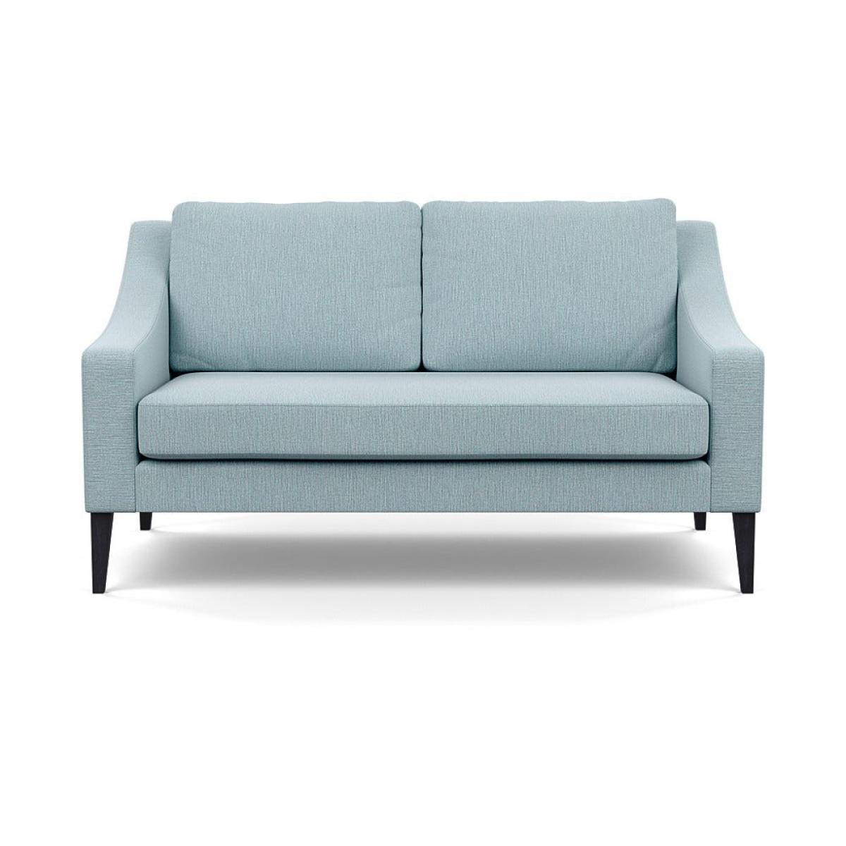 Heal's Richmond 2 Seater Sofa Smart Linen Mix Duck Egg Black Feet – image 2