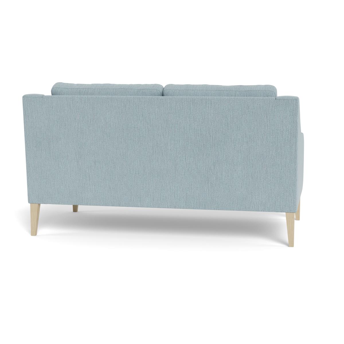 Heal's Richmond 2 Seater Sofa Smart Linen Mix Duck Egg Black Feet – image 6