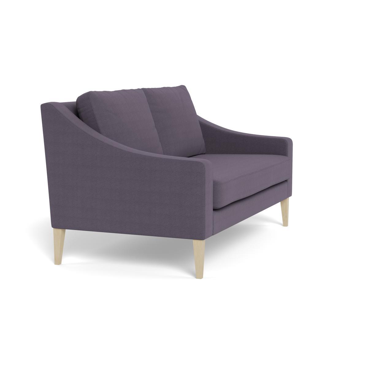 Heal's Richmond 2 Seater Sofa Linen Shadow Walnut Feet - Heal's UK Furniture – image 2