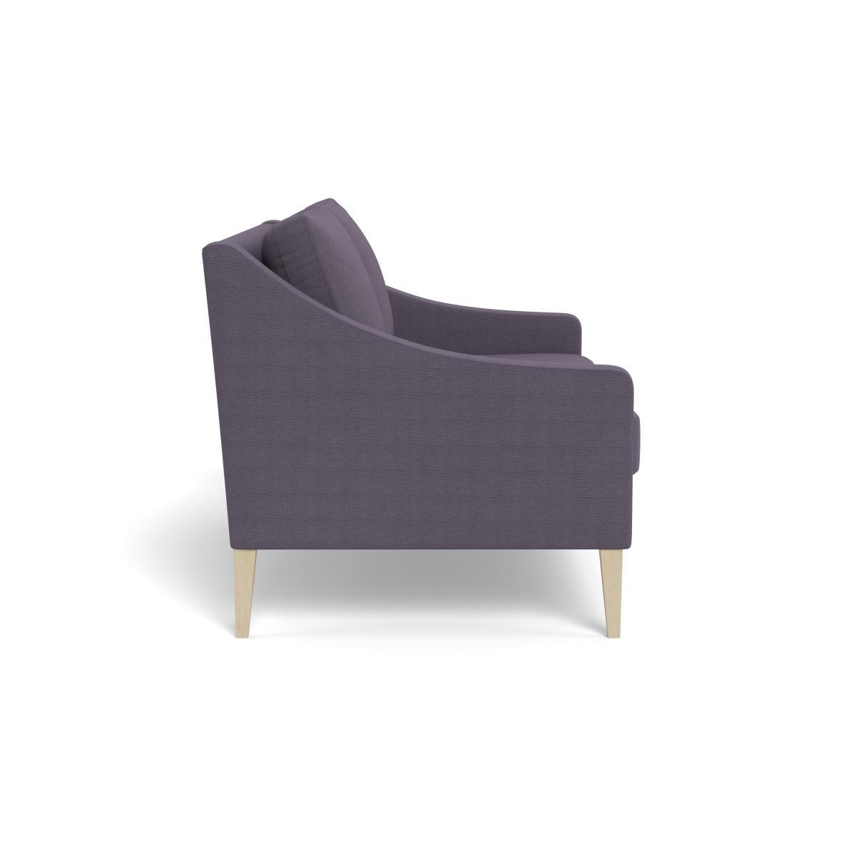 Heal's Richmond 2 Seater Sofa Linen Shadow Walnut Feet - Heal's UK Furniture – image 3