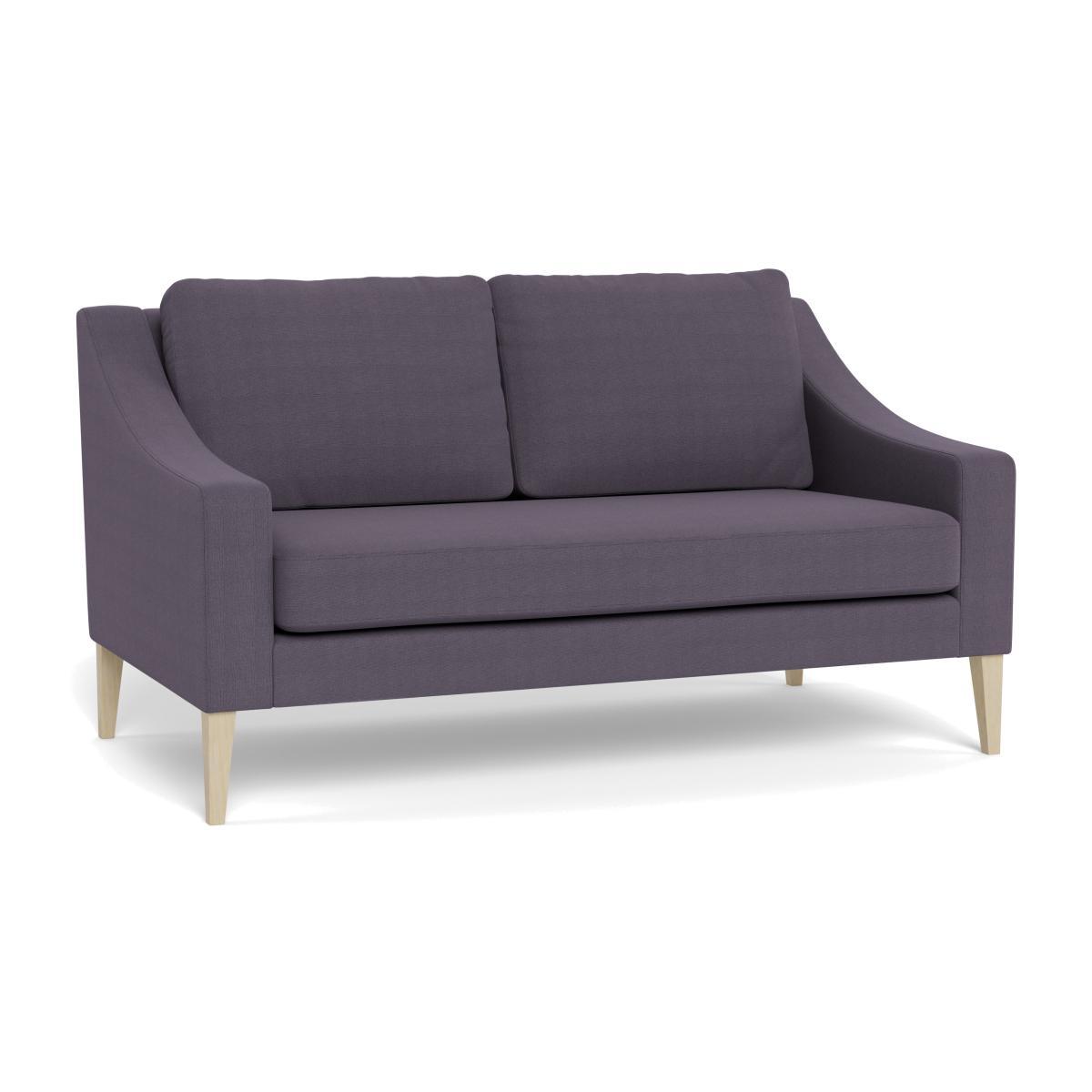 Heal's Richmond 2 Seater Sofa Linen Shadow Walnut Feet - Heal's UK Furniture – image 1