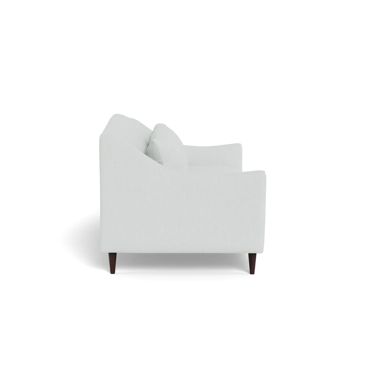 Heal's Somerset 4 Seater Sofa Broad Weave Tin Dark Stain - Heal's UK Furniture – image 3