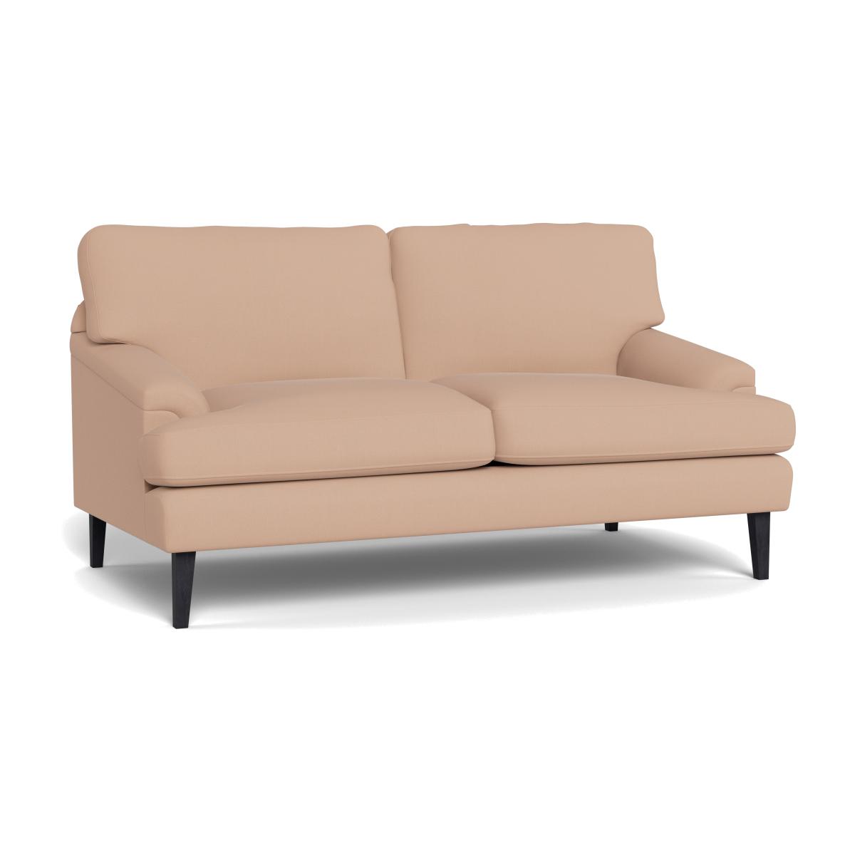 Heal's Stanton 2 Seater Sofa Capelo Linen-Cotton Rosedale Walnut Stained Feet – image 1