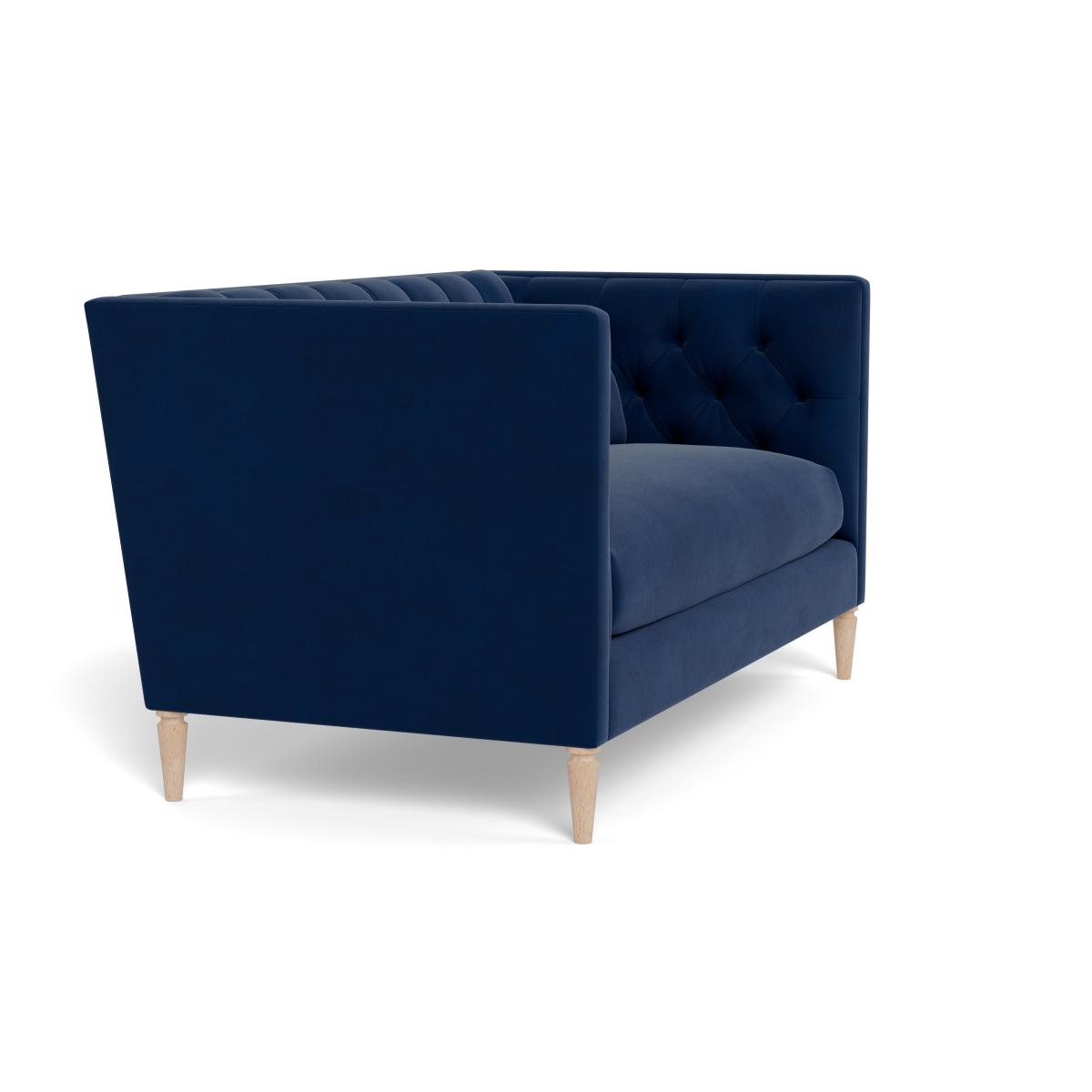 Heal's Balmoral 2 Seater Sofa Boucle Steel Natural Oak Feet – image 2