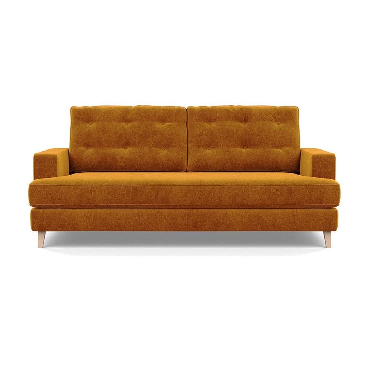 Heal's Richmond 2 Seater Sofa Smart Velvet Pacific Natural - Heal's UK Furniture – image 41