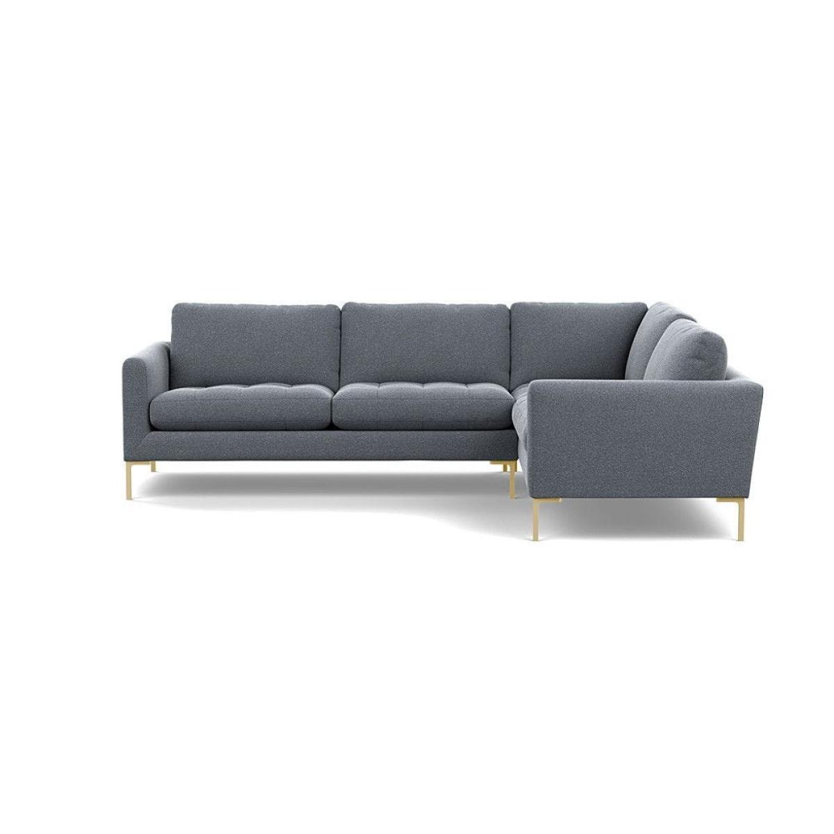 Heal's Richmond 2 Seater Sofa Smart Velvet Pacific Natural - Heal's UK Furniture – image 50