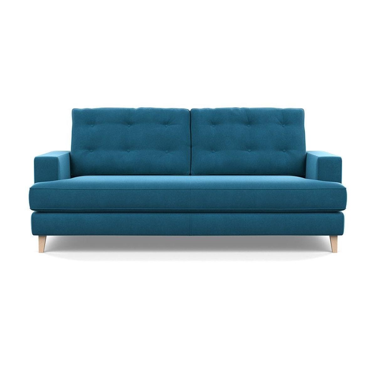 Heal's Richmond 2 Seater Sofa Smart Velvet Pacific Natural - Heal's UK Furniture – image 51