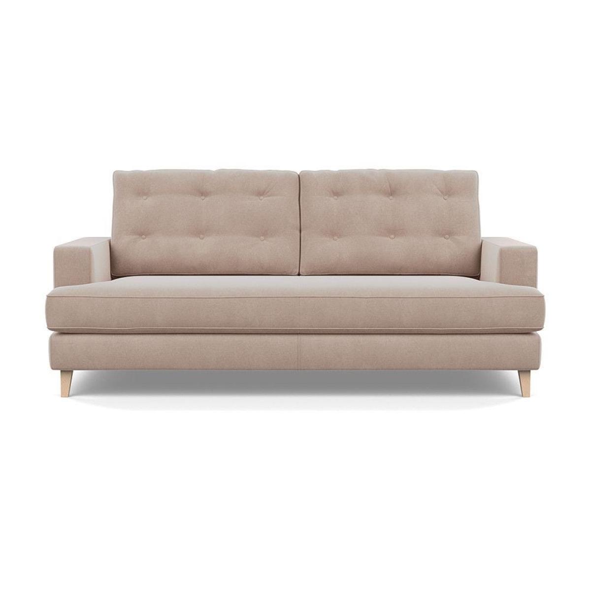Heal's Richmond 2 Seater Sofa Smart Velvet Pacific Natural - Heal's UK Furniture – image 100