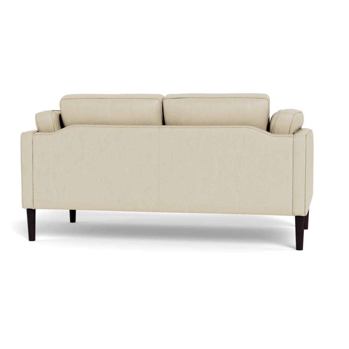 Heal's Sonno 2 Seater Leather Grain Storm 006 Walnut Feet - Heal's UK Furniture – image 5