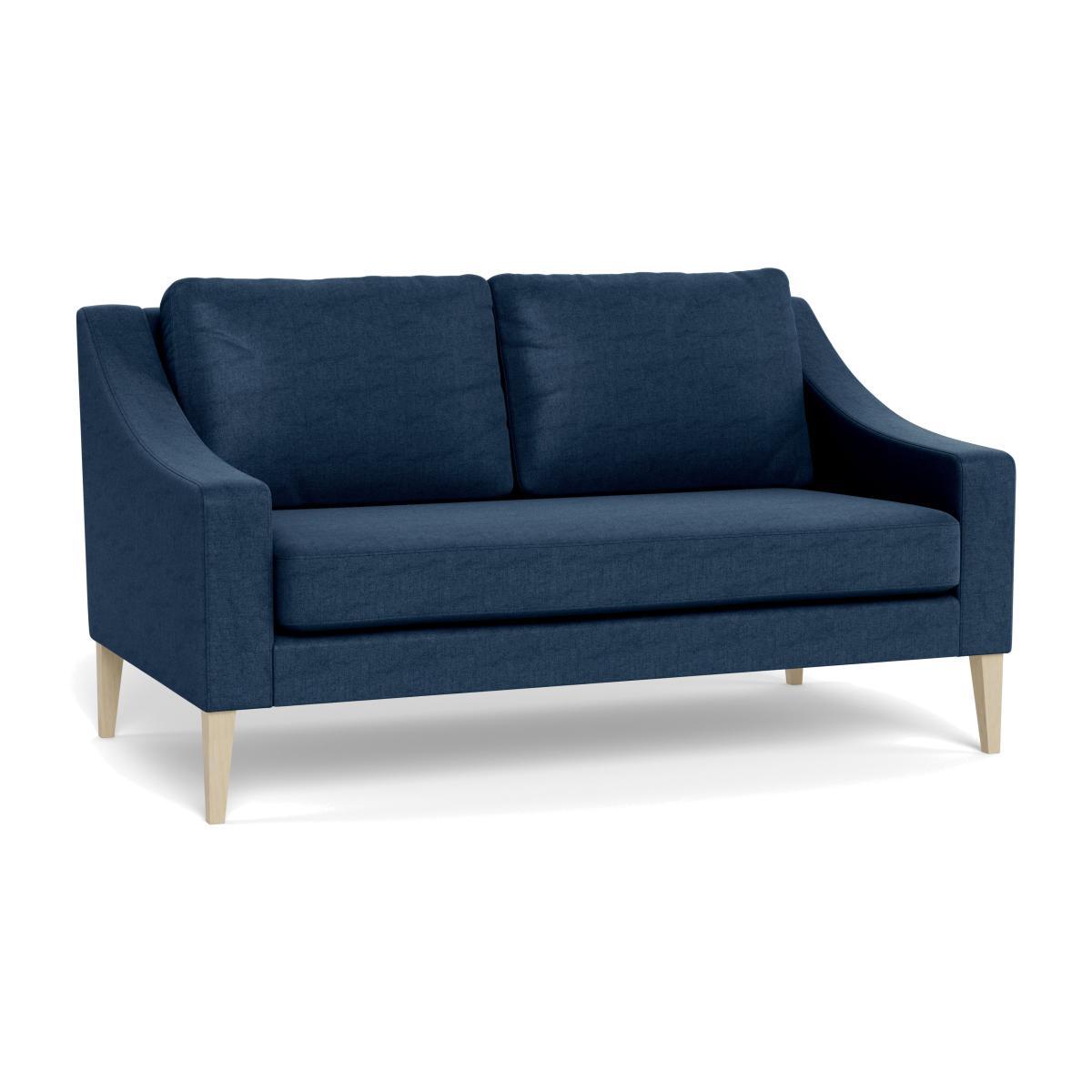 Heal's Richmond 2 Seater Sofa Capelo LinenCotton Inkspot Natural Feet - Heal's UK Furniture – image 1
