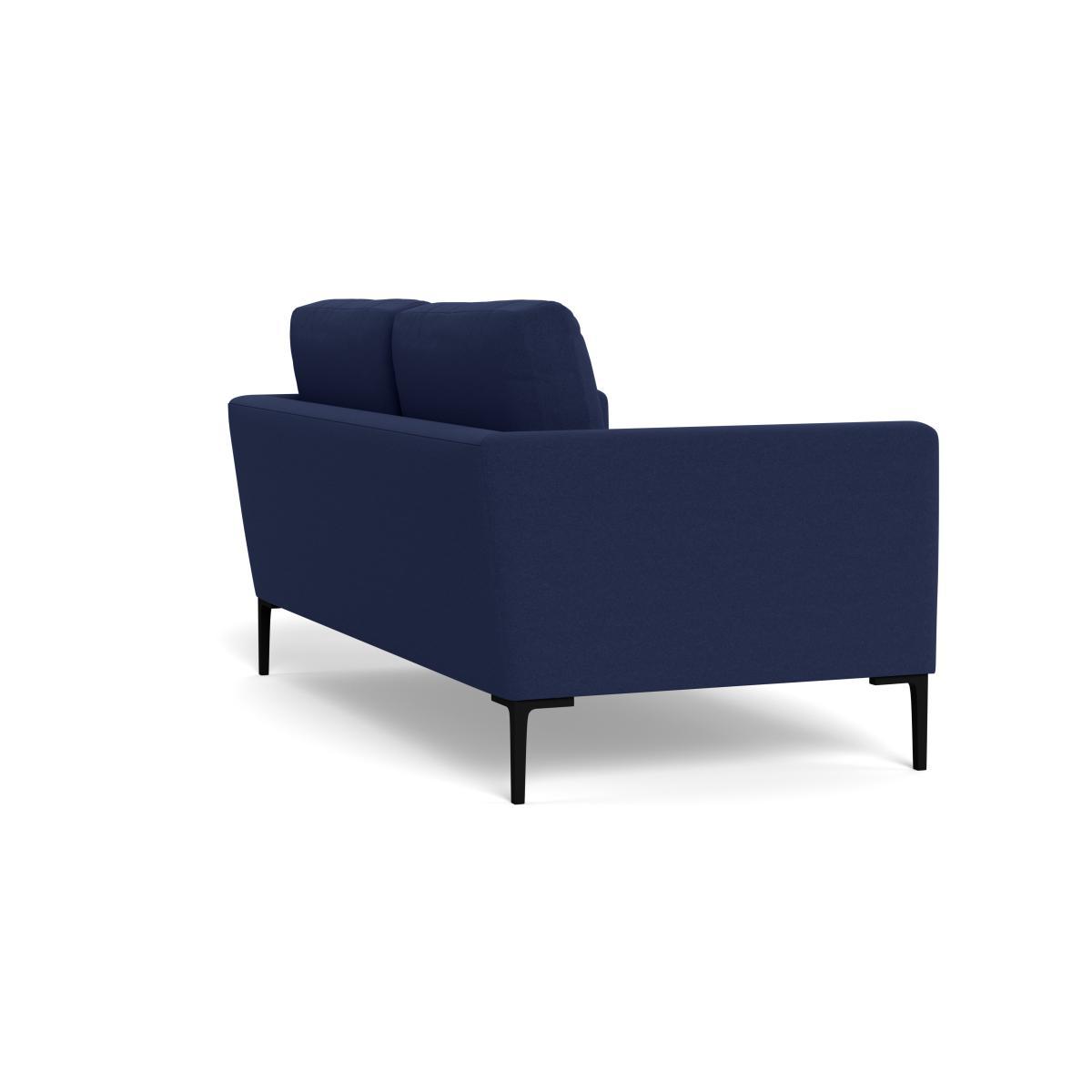 Heal's Eton 2 Seater Sofa Melton Wool New Navy Brass Feet - Heal's UK Furniture – image 4