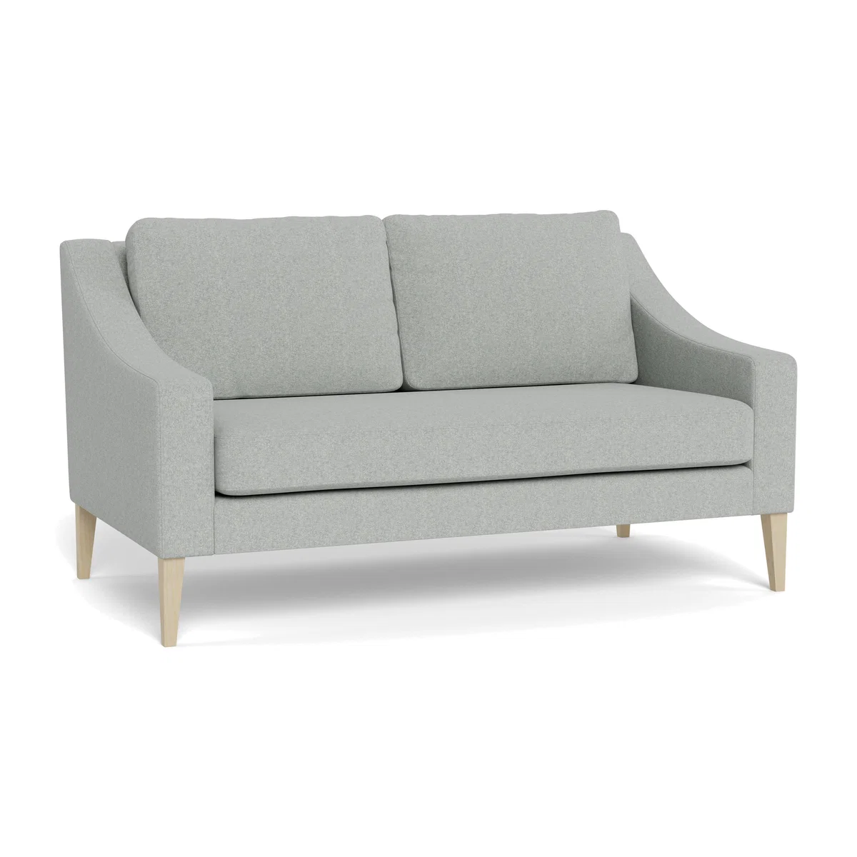 Heal's Richmond 2 Seater Sofa Melton Wool Limestone - Heal's UK Furniture – image 1