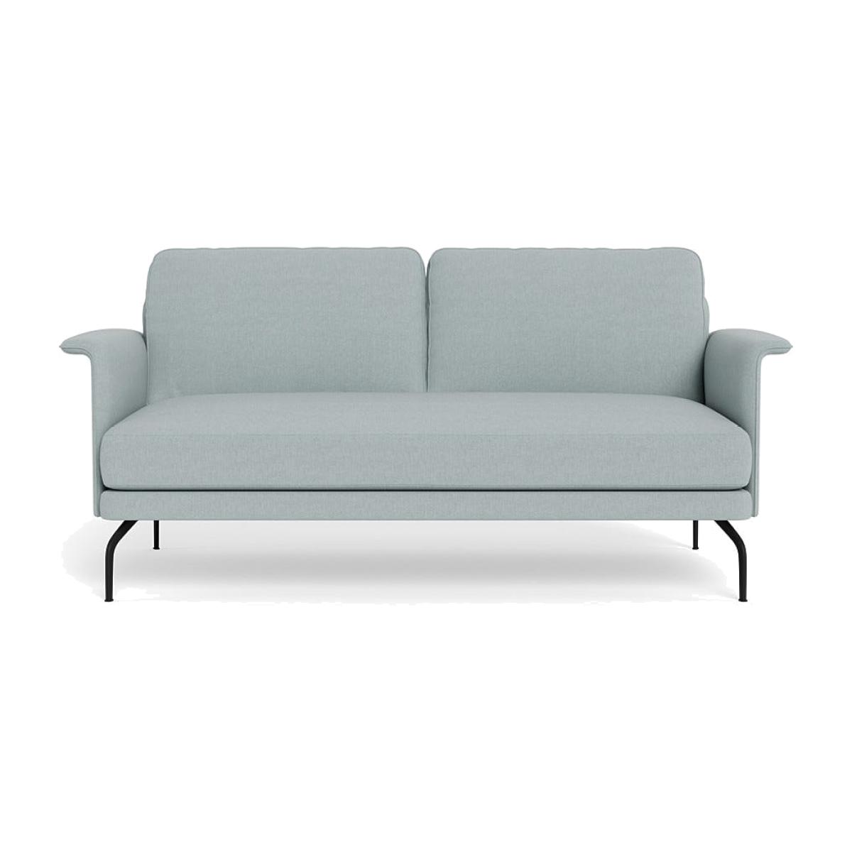 Heal's Iver 2 Seater Sofa Brushed Cotton Mist Black Feet – image 1