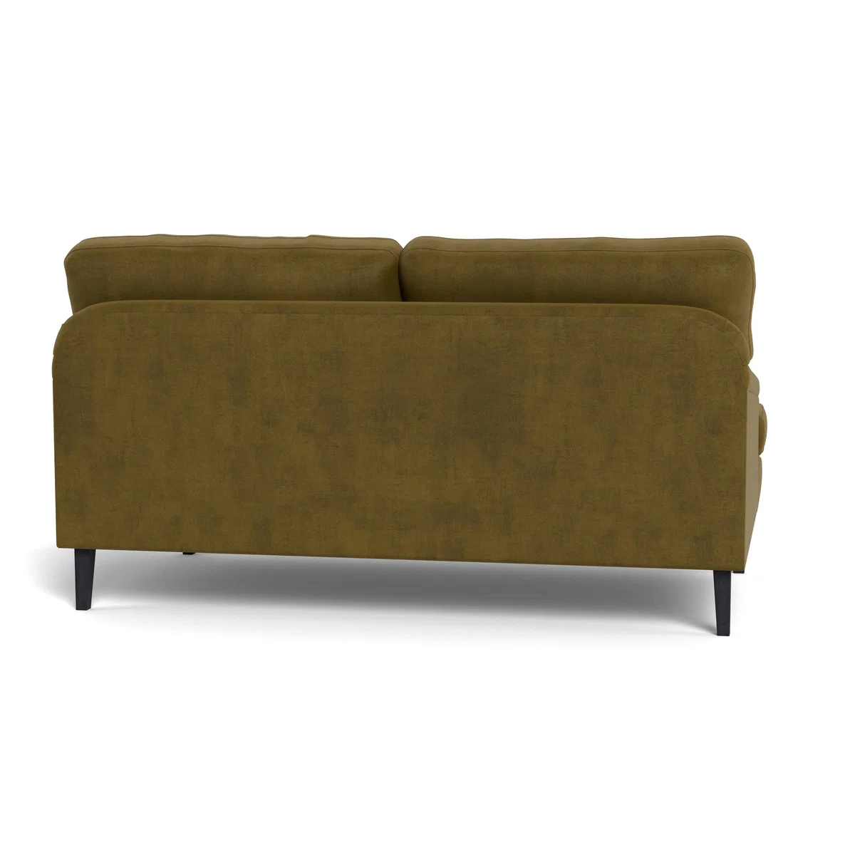 Heal's Stanton 2 Seater Sofa Smart Luxe Velvet Peridot Black Feet – image 6