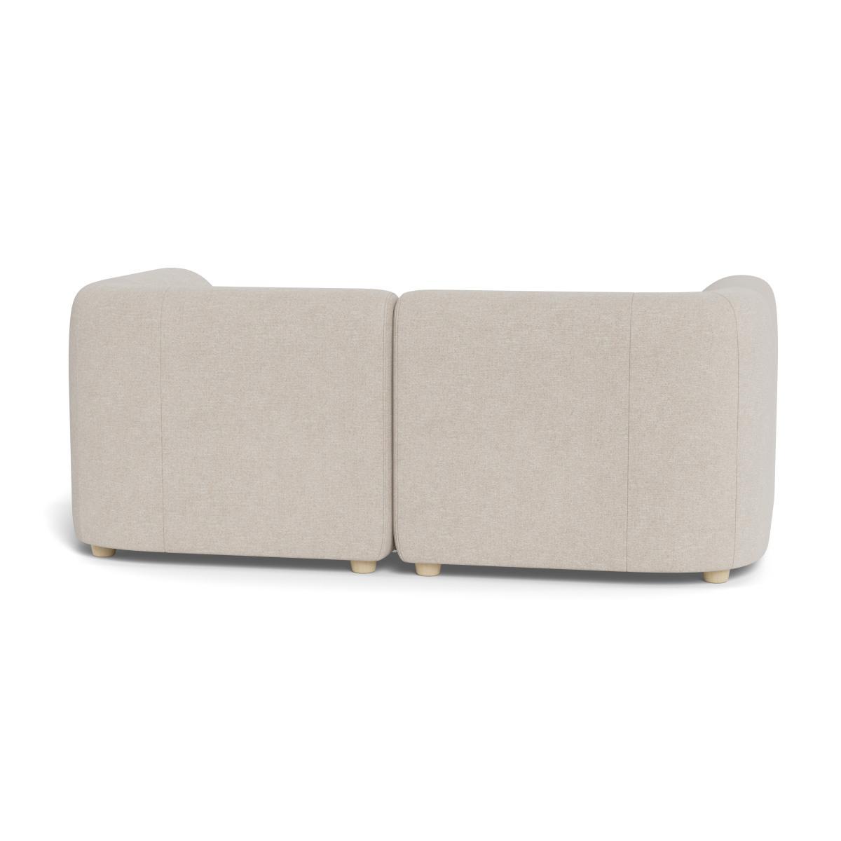 Heal's Lilli 2 Seater Sofa Texture Limestone Natural Ash Feet - Heal's UK Furniture – image 5