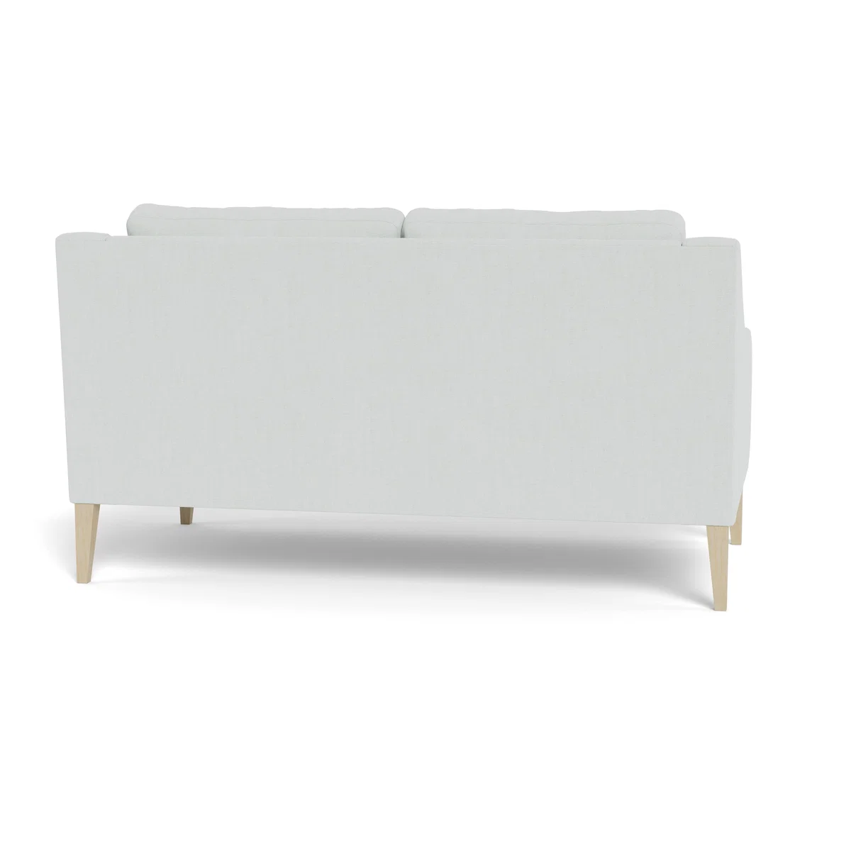 Heal's Richmond 2 Seater Sofa Smart Velvet Pacific Tinted Ash - Heal's UK Furniture – image 5