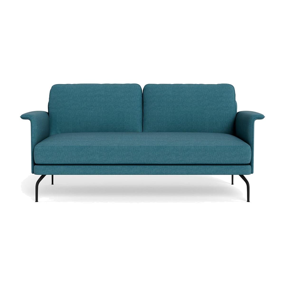 Heal's Iver 2 Seater Sofa Brushed Cotton Cadet Black Feet – image 1