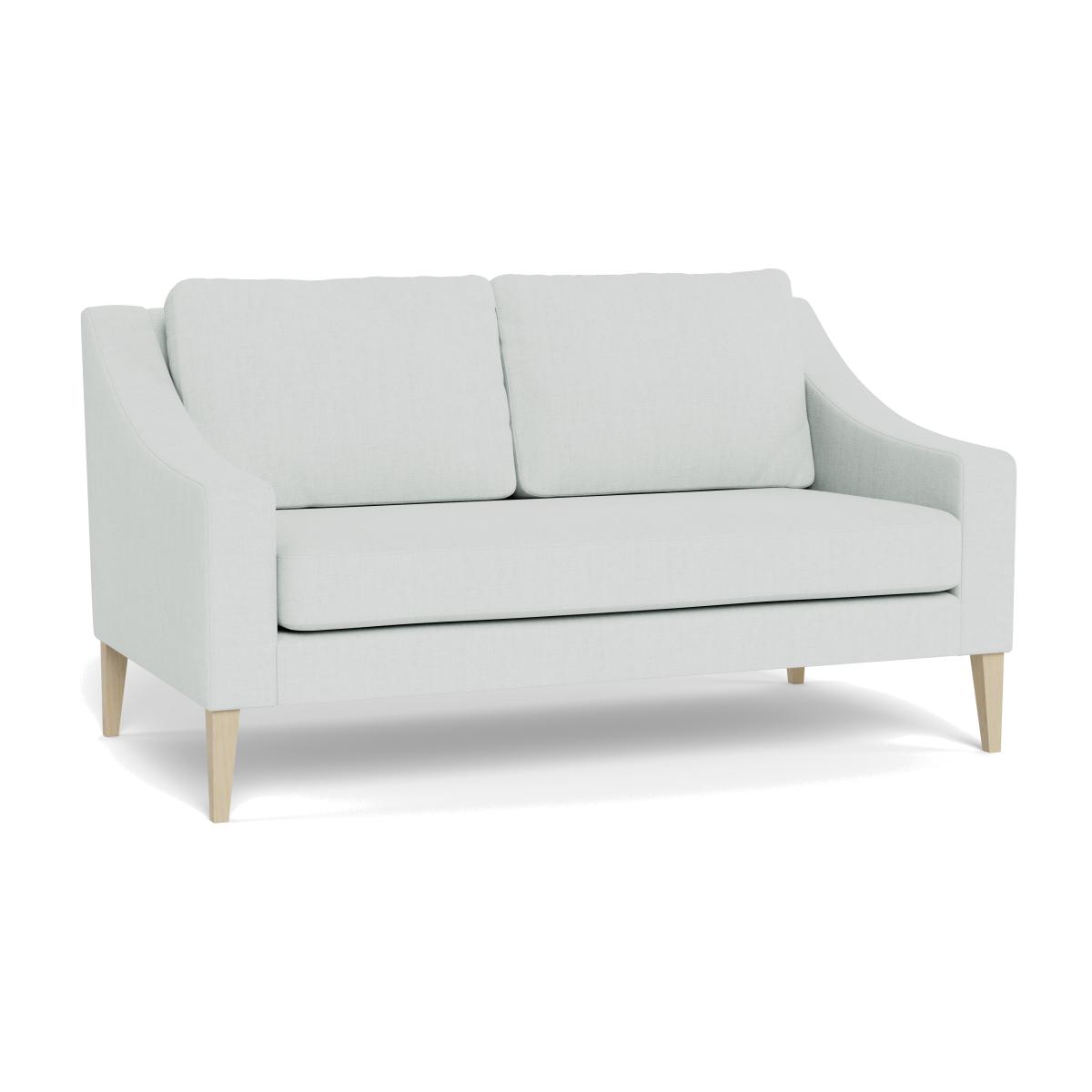 Heal's Richmond 2 Seater Sofa Texture Soot Walnut Feet – image 1