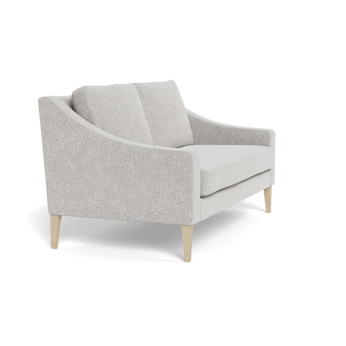 Heal's Richmond 2 Seater Sofa Chunky Boucle Ecru Natural Feet - Heal's UK Furniture – image 2