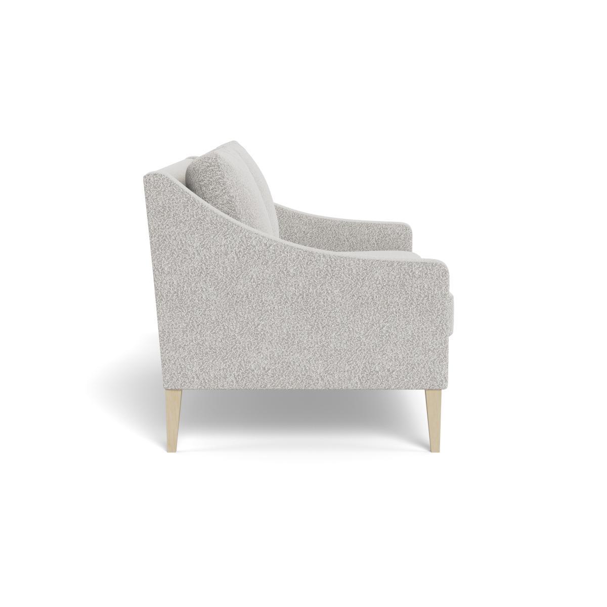 Heal's Richmond 2 Seater Sofa Chunky Boucle Ecru Natural Feet - Heal's UK Furniture – image 3