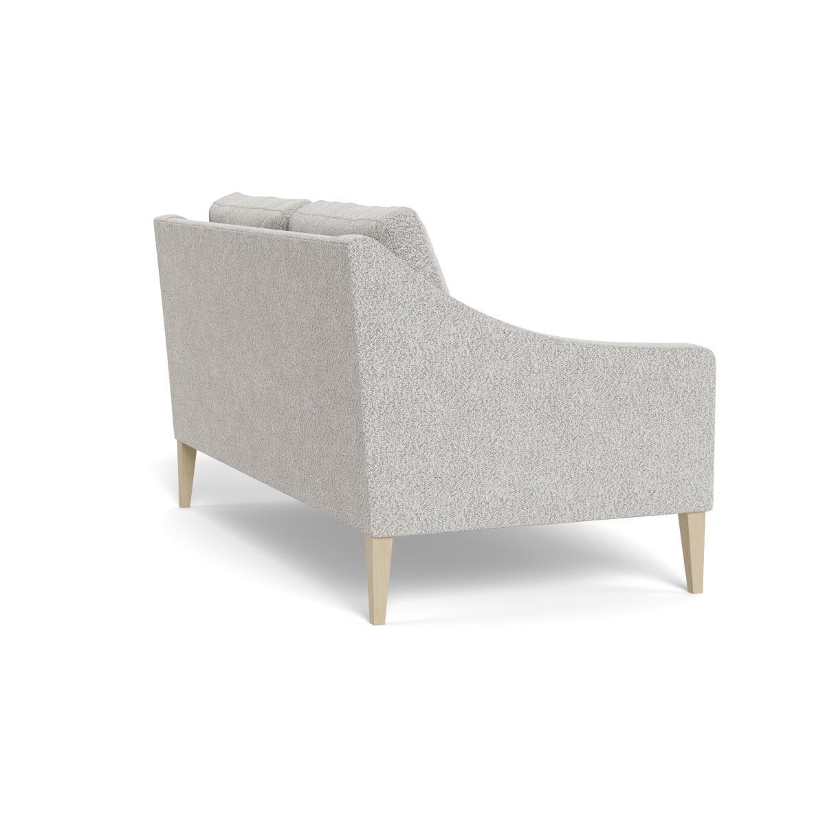 Heal's Richmond 2 Seater Sofa Chunky Boucle Ecru Natural Feet - Heal's UK Furniture – image 4