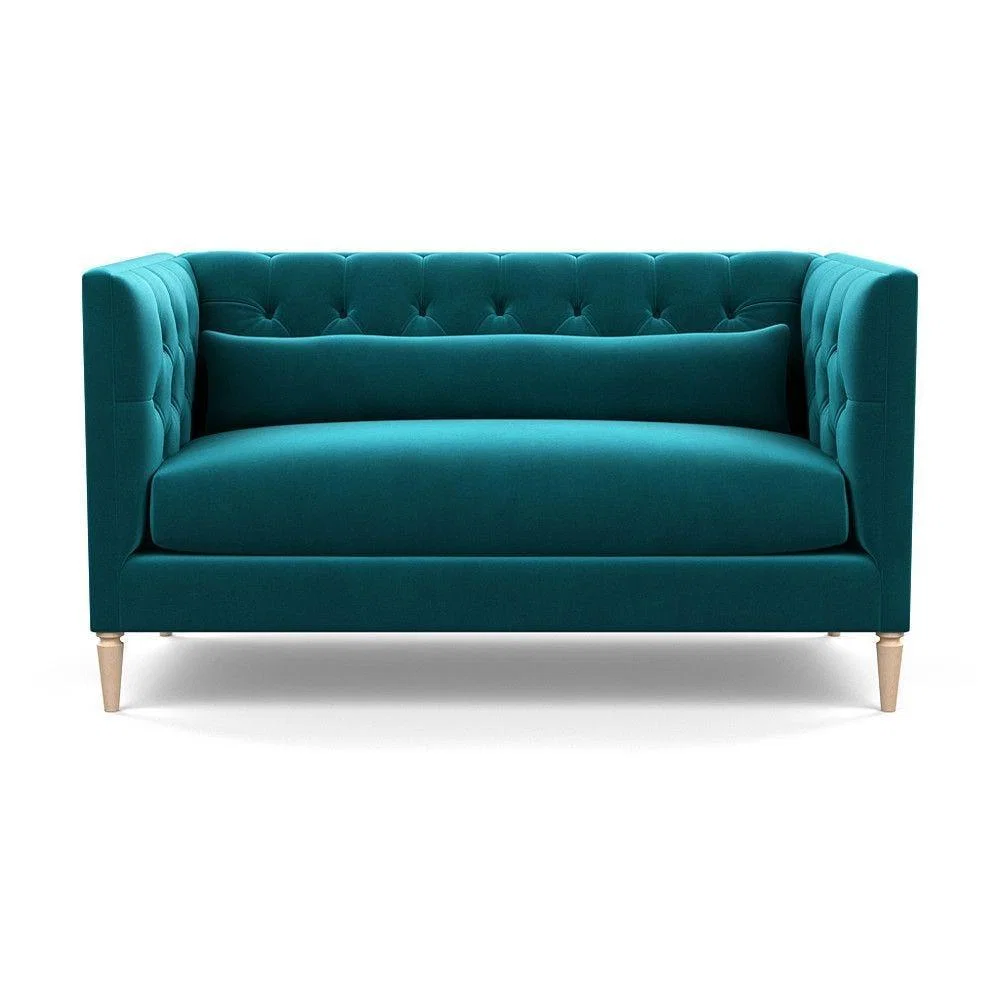 Heal's Balmoral 2 Seater Sofa Linen Shadow Natural Feet - Heal's UK Furniture – image 11