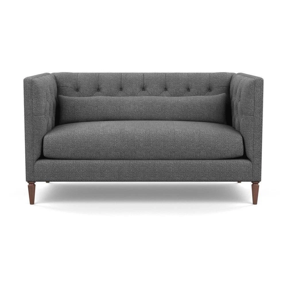 Heal's Balmoral 2 Seater Sofa Linen Shadow Natural Feet - Heal's UK Furniture – image 106