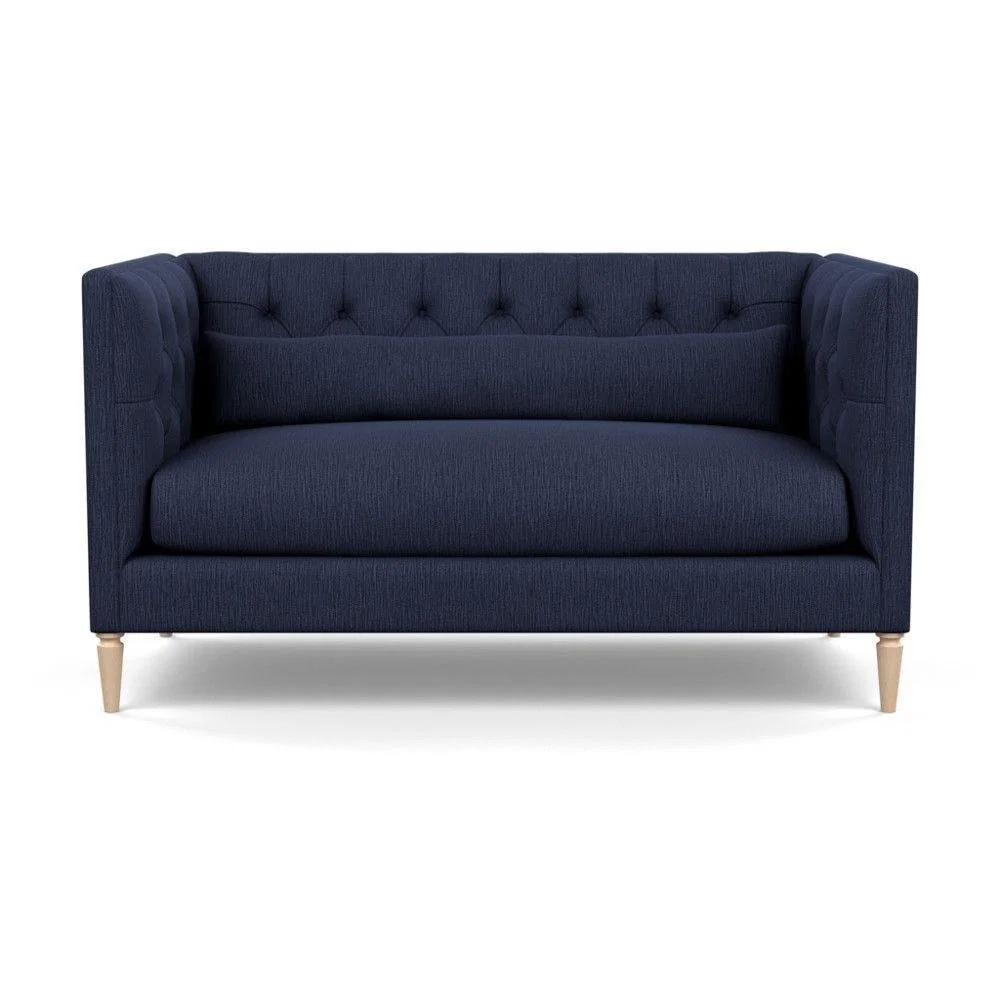 Heal's Balmoral 2 Seater Sofa Linen Shadow Natural Feet - Heal's UK Furniture – image 108