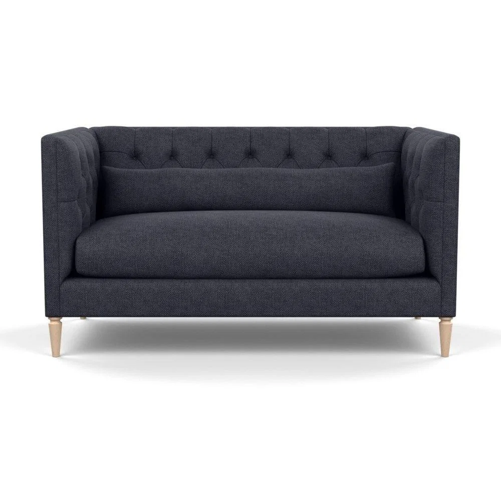 Heal's Balmoral 2 Seater Sofa Linen Shadow Natural Feet - Heal's UK Furniture – image 109
