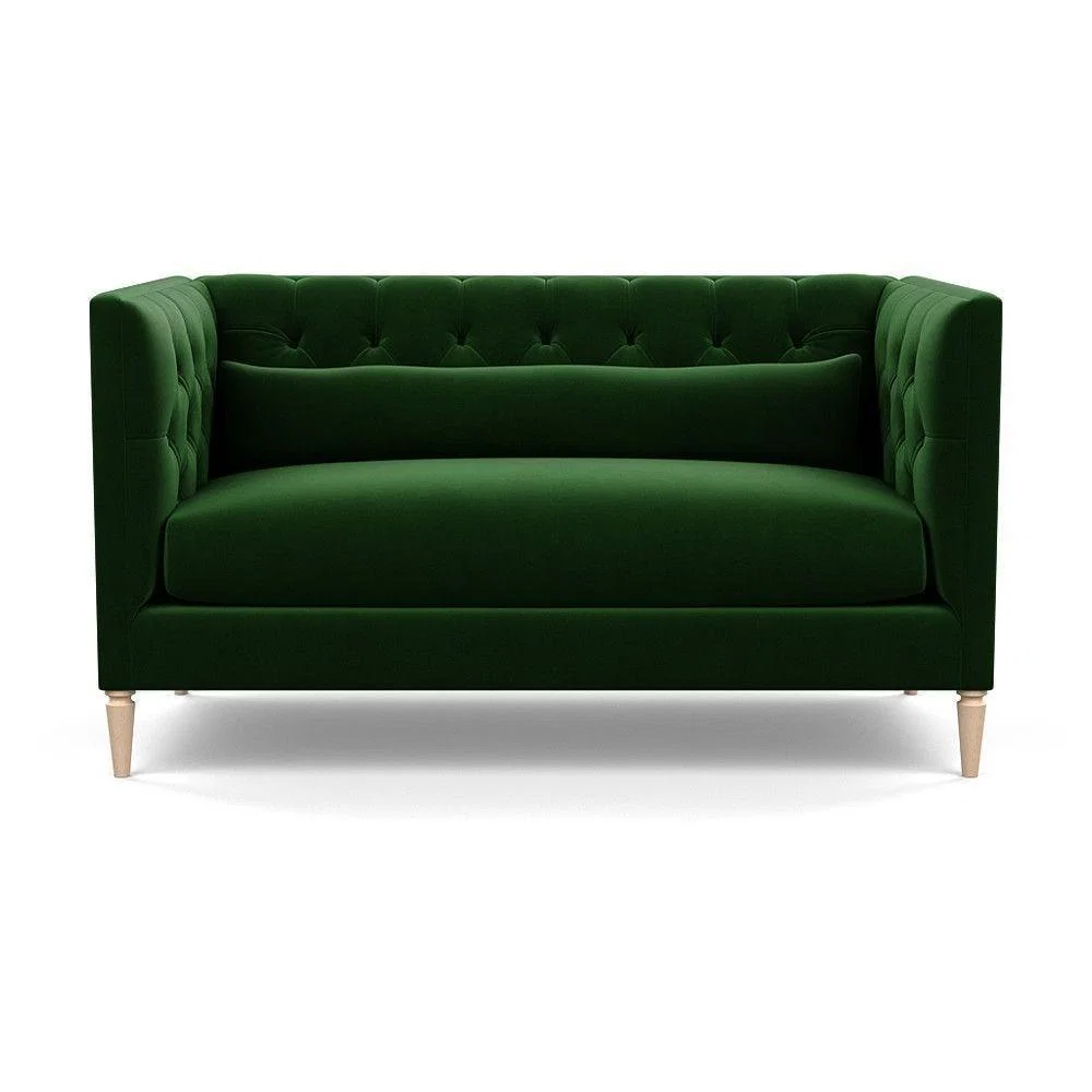 Heal's Balmoral 2 Seater Sofa Linen Shadow Natural Feet - Heal's UK Furniture – image 110