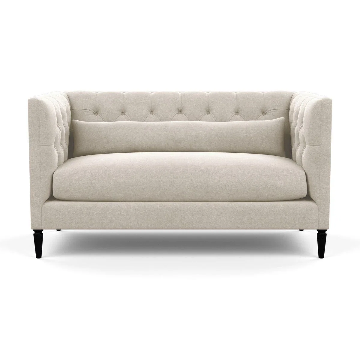 Heal's Balmoral 2 Seater Sofa Linen Shadow Natural Feet - Heal's UK Furniture – image 13