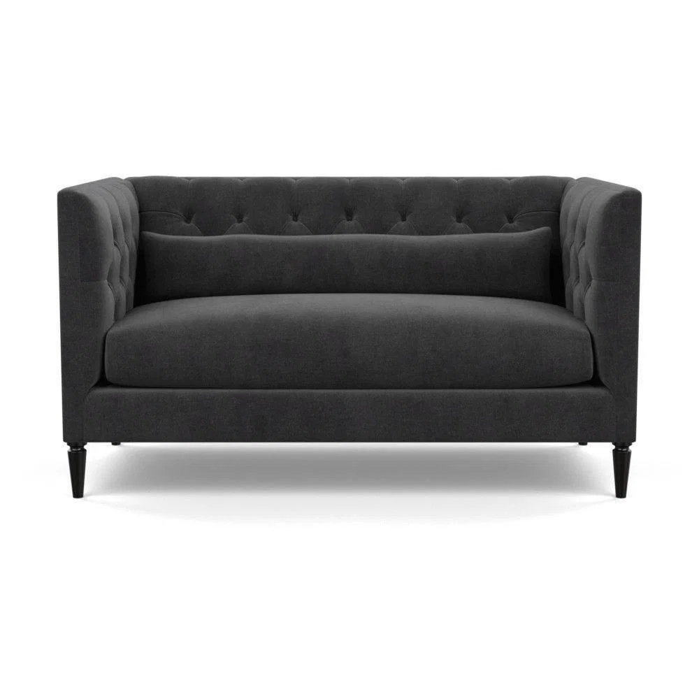 Heal's Balmoral 2 Seater Sofa Linen Shadow Natural Feet - Heal's UK Furniture – image 19