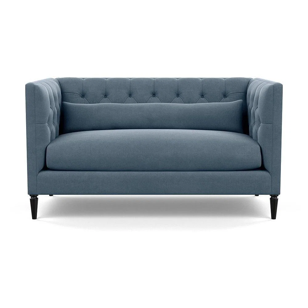Heal's Balmoral 2 Seater Sofa Linen Shadow Natural Feet - Heal's UK Furniture – image 20