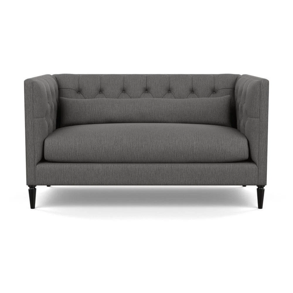Heal's Balmoral 2 Seater Sofa Linen Shadow Natural Feet - Heal's UK Furniture – image 29