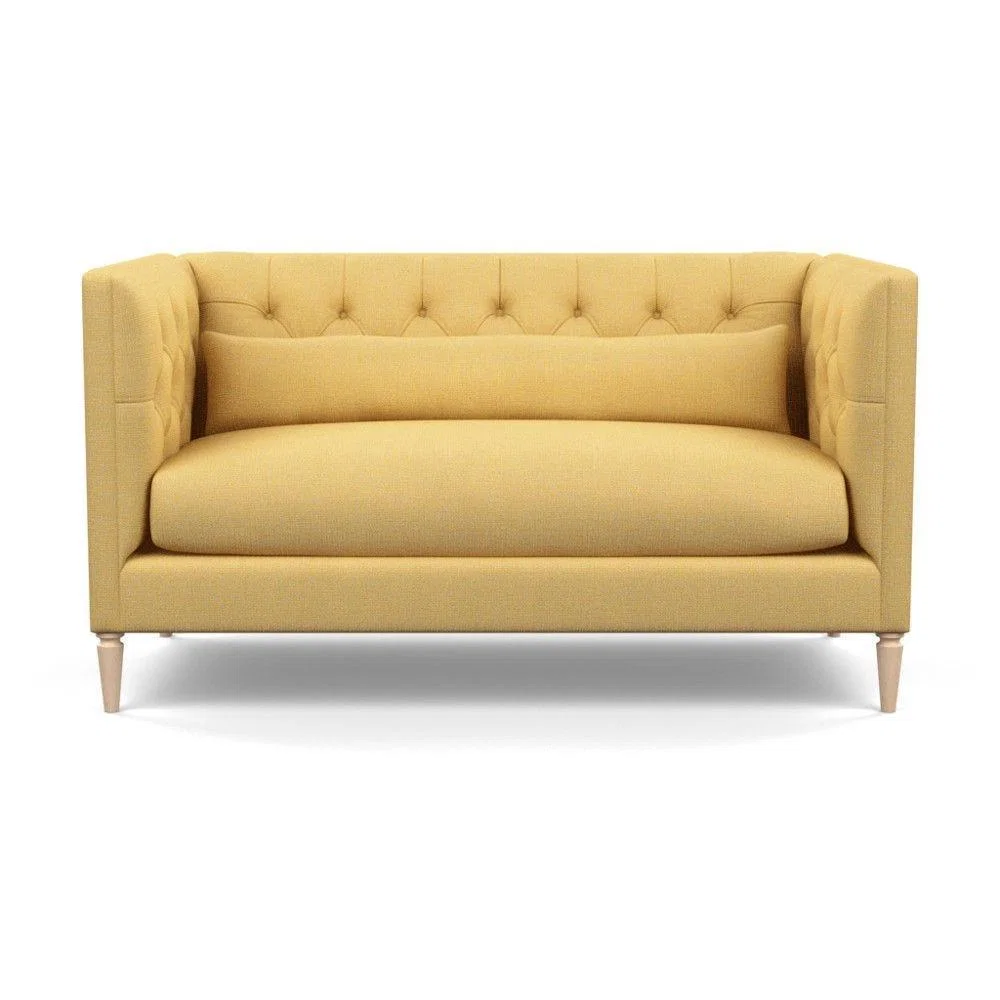 Heal's Balmoral 2 Seater Sofa Linen Shadow Natural Feet - Heal's UK Furniture – image 31