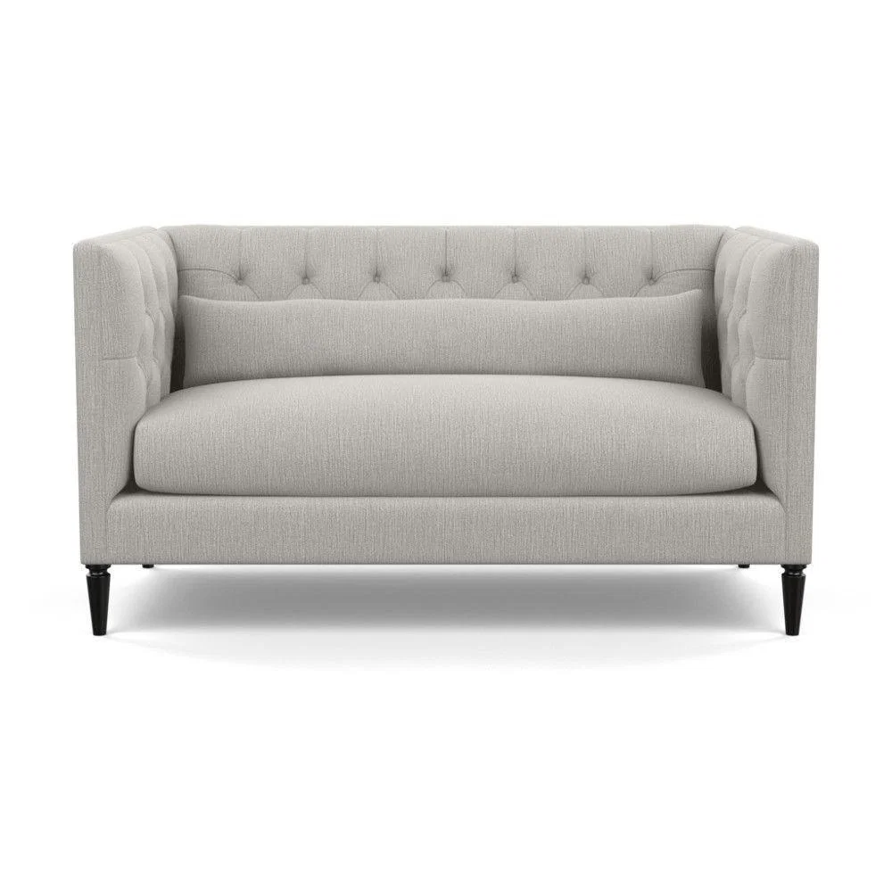 Heal's Balmoral 2 Seater Sofa Linen Shadow Natural Feet - Heal's UK Furniture – image 33