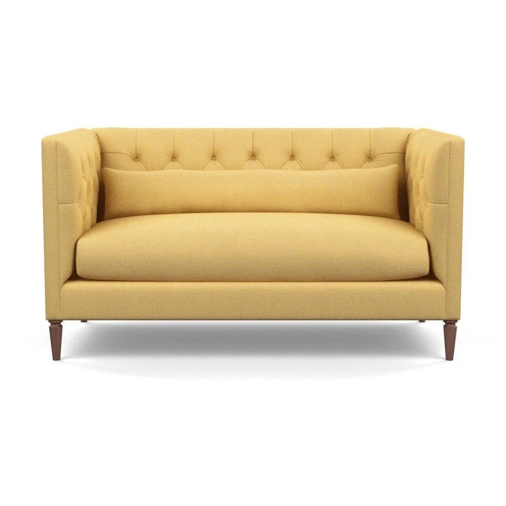 Heal's Balmoral 2 Seater Sofa Linen Shadow Natural Feet - Heal's UK Furniture – image 35