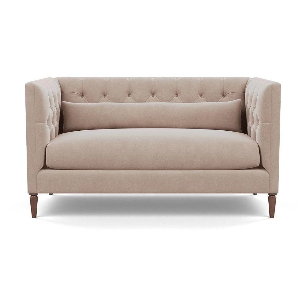 Heal's Balmoral 2 Seater Sofa Linen Shadow Natural Feet - Heal's UK Furniture – image 36
