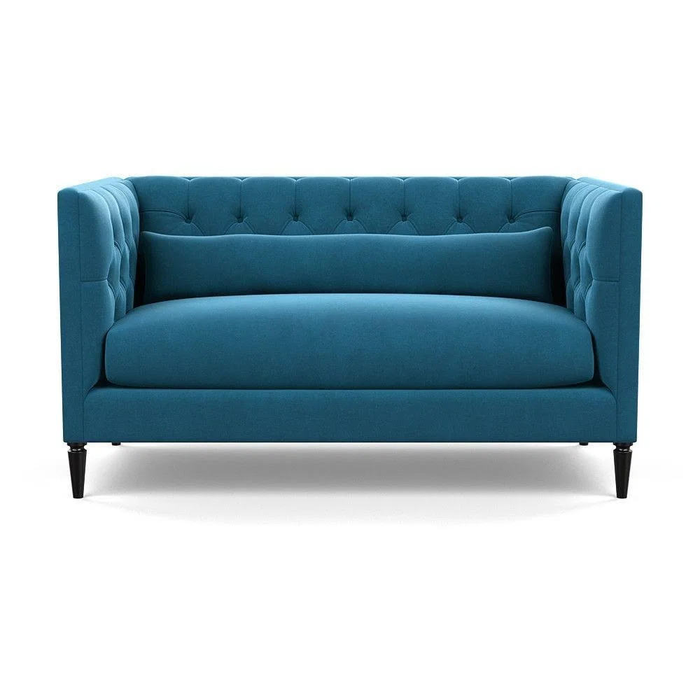 Heal's Balmoral 2 Seater Sofa Linen Shadow Natural Feet - Heal's UK Furniture – image 37
